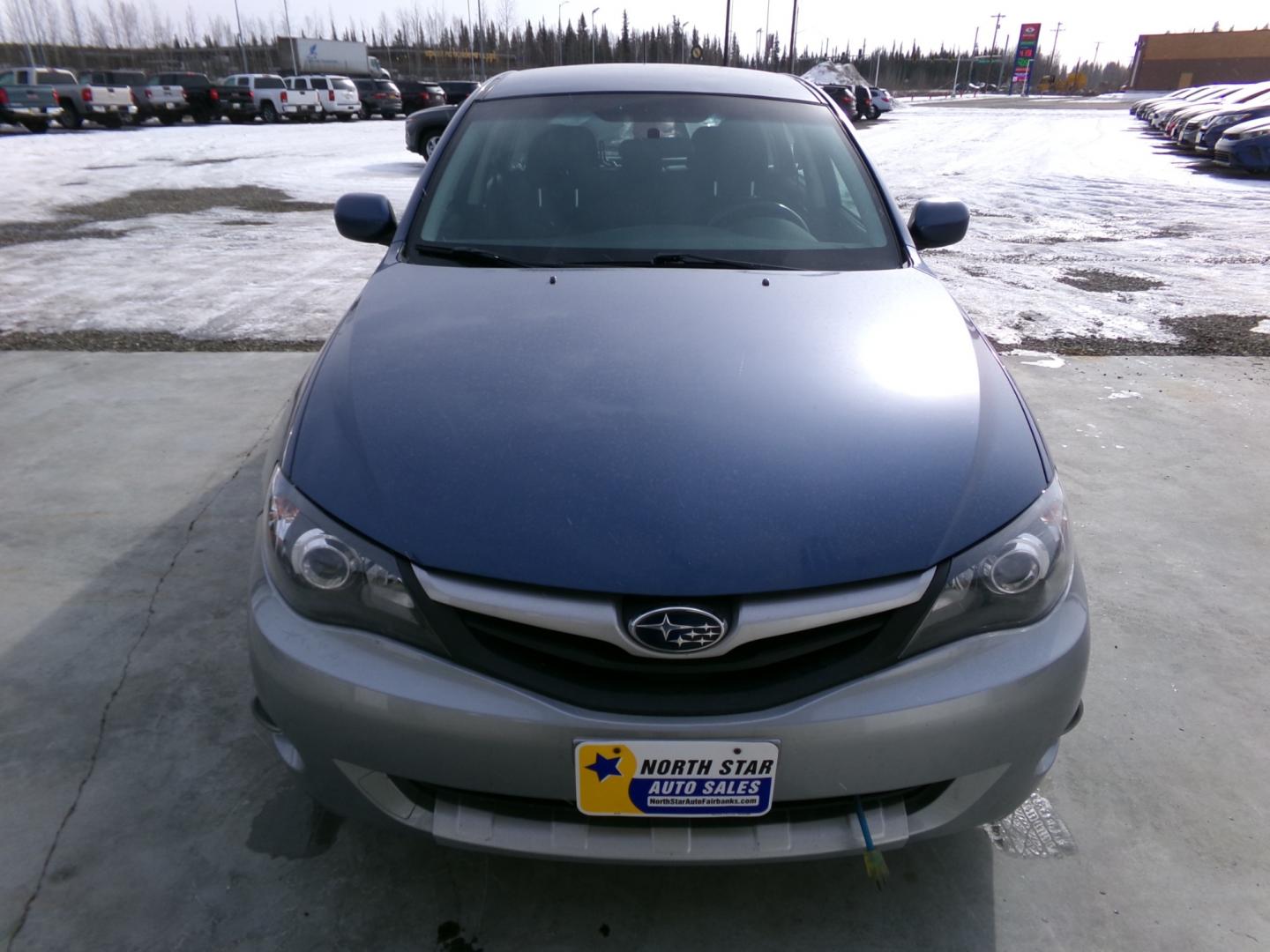 2011 Blue Subaru Impreza Outback Sport (JF1GH6D63BH) with an 2.5L H4 SOHC 16V engine, Automatic transmission, located at 2630 Philips Field Rd., Fairbanks, AK, 99709, (907) 458-0593, 64.848068, -147.780609 - Photo#1